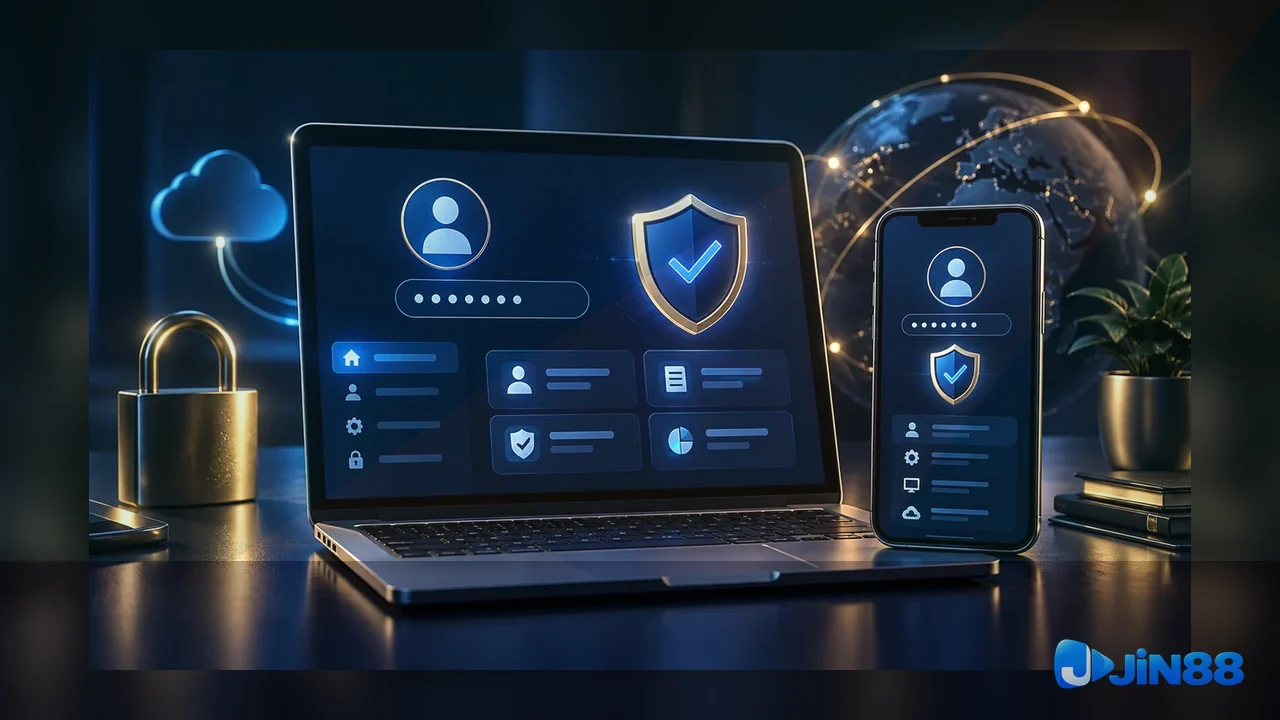 Cách kiểm tra nguồn trước khi đọc nội dung Login – bản đối chiếu trên máy tính cho người ưu tiên riêng tư